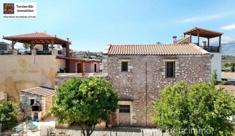 Vamos Kreta, Vamos Steinvilla mit 2 Schlafzimmern privater Innenhof Haus kaufen